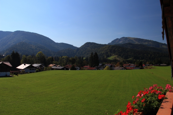 Blick vom Balkon Richtung Süden