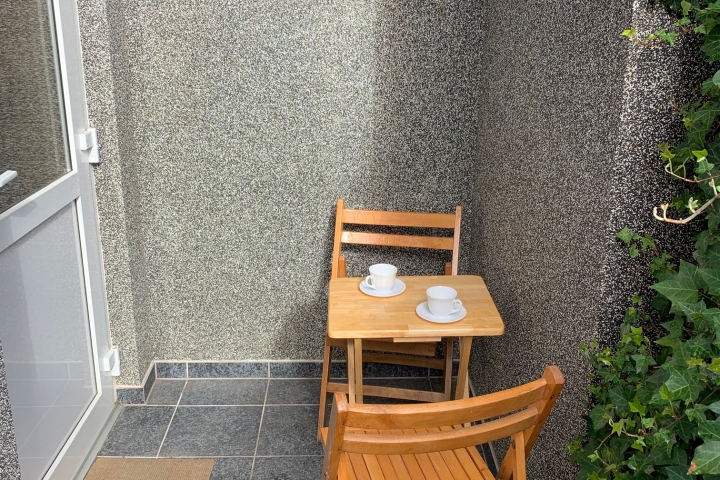Im Eingangsbereich von Wohnung A 