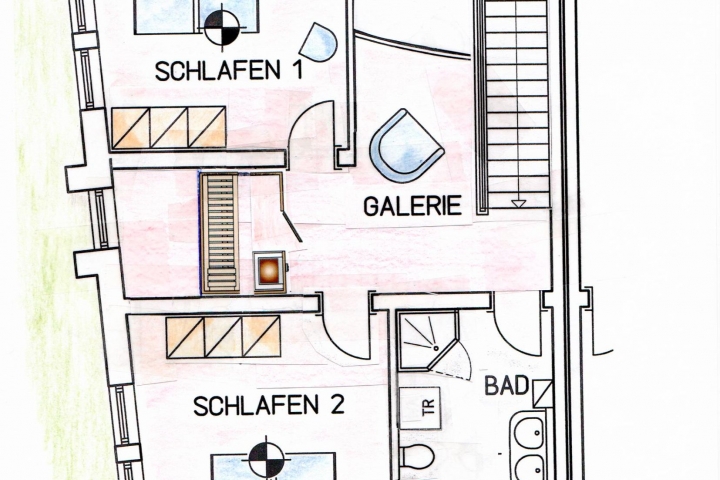 Grundriss Obergeschoss