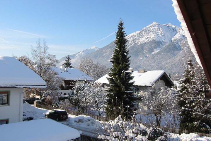 Blick vom Balkon