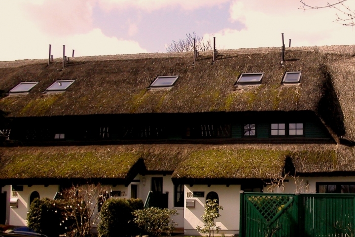 Eingang Ferienhaus Dünenrose Nr. 17 C und Sanddorn Nr. 17 D