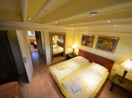 Ferienhaus Strandflieder Nr. 17 E Schlafzimmer im OG