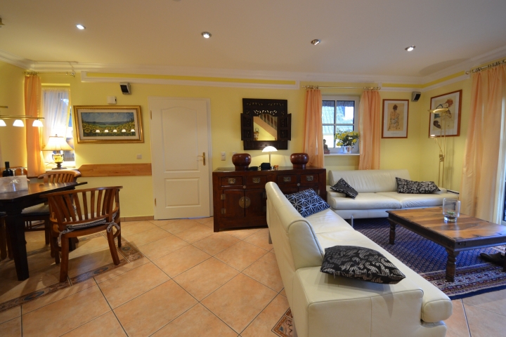 Ferienhaus Moosbeere Nr. 17 F Wohnzimmer