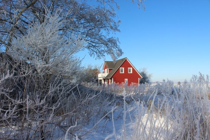 Ein schöner Wintermorgen.