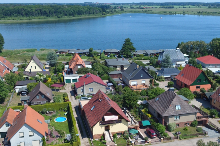 Ferienwohnung am Fleesensee | Luftaufnahme Ferienobjekt