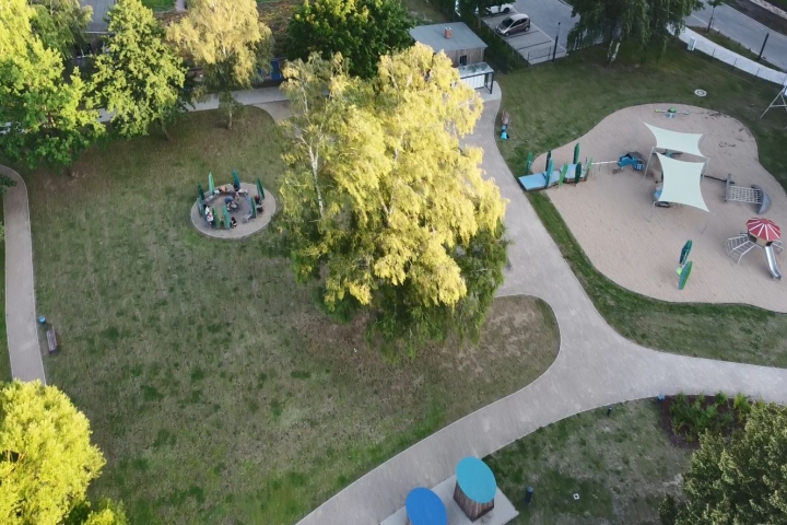 Strandbad mit Spielanlage