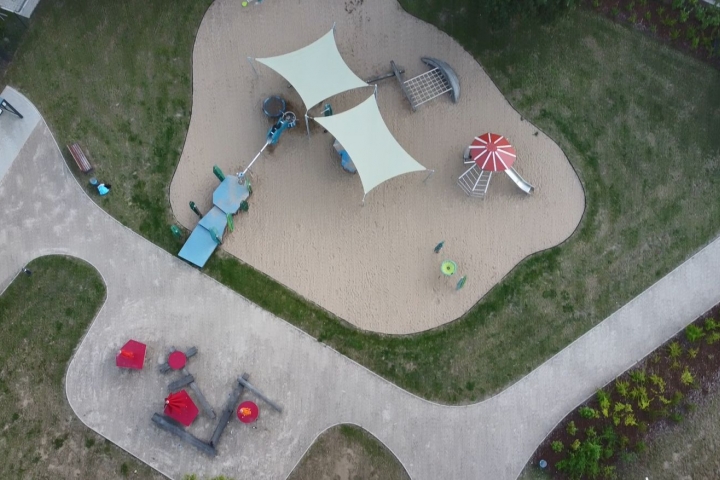 Strandbad mit Spielanlage