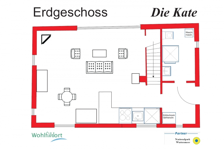 Grundriss Erdgeschoss