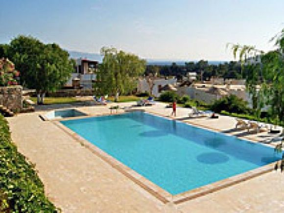 Ferienhaus Villa Lindos | Der Pool neben dem Haus