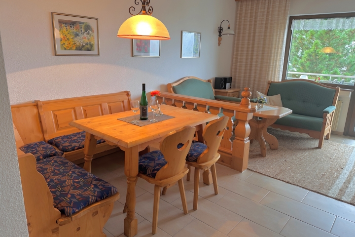 Wohnzimmer mit Essecke der FEWO Anja`s
Wohlfühloase NR 3