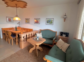 Wohnzimmer der FEWO Anja`s Wohlfühloase NR 3