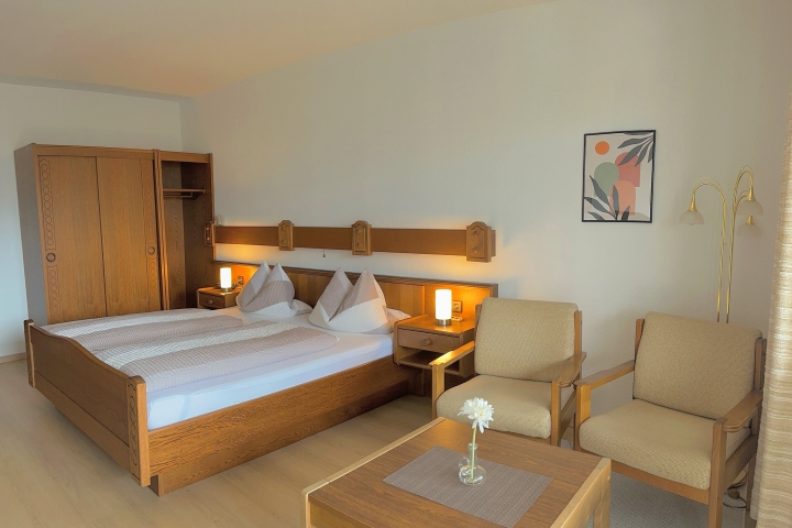 Schlafzimmer der FEWO Moselpanorama NR 7