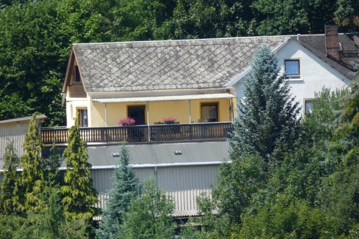 blick auf das ferienhaus