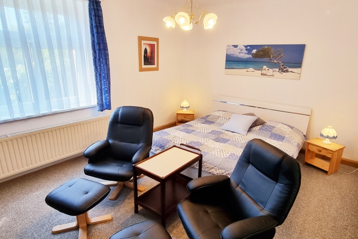 Ferienwohnung Schlupp | Wohn - Schlafzimmer