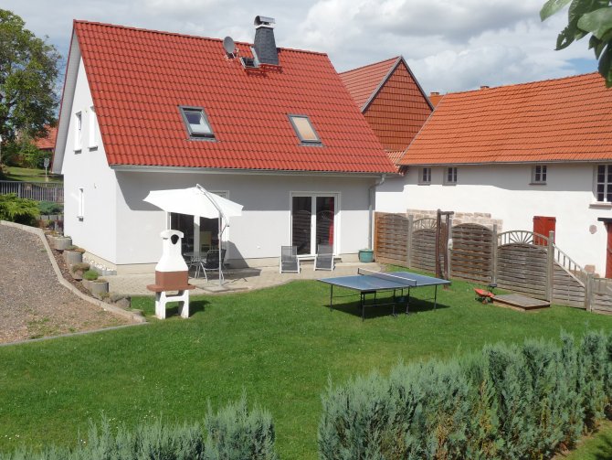 Ferienwohnungen im Ferienhaus am Birkenbach | Ferienhaus  mit Terasse und Garten