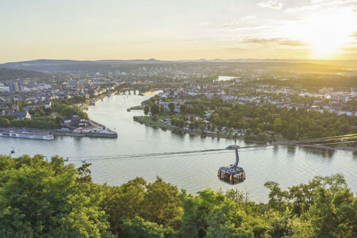 Seilbahn zur Burg Ehrenbreitstein