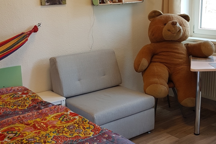 Schlafsessel für die 3. Person