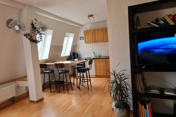 Blick in den Küchenbereich