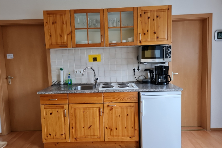 Küchenzeile im Wohnraum