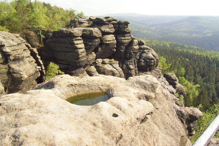 Pfaffenstein im Elbsandsteingebirge