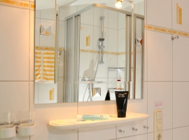 modernes Badezimmer, FW 35 qm