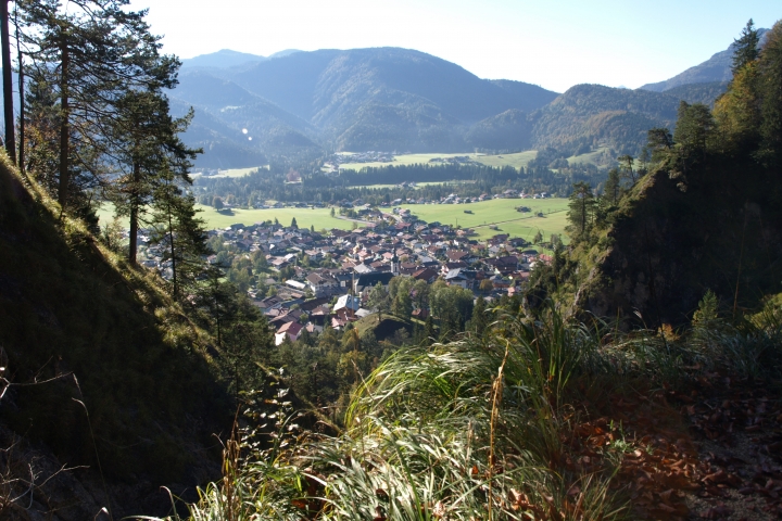 Blick auf Reit im Winkl vom 