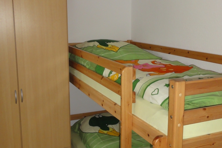 Kinderschlafzimmer mit Etagenbett