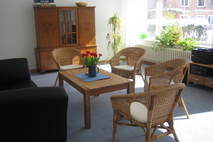 Wohnzimmer mit Terrassentür & SAT-TV, DVD-Player, DVDs & Spielen
für gemütliche Stunden