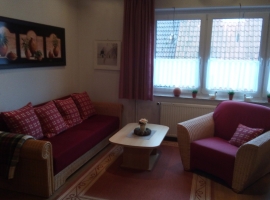 Doppelschlafcouch mit Sessel