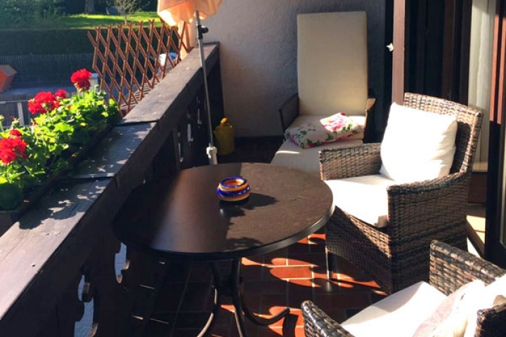 Balkon Ferienwohnung ENZIAN