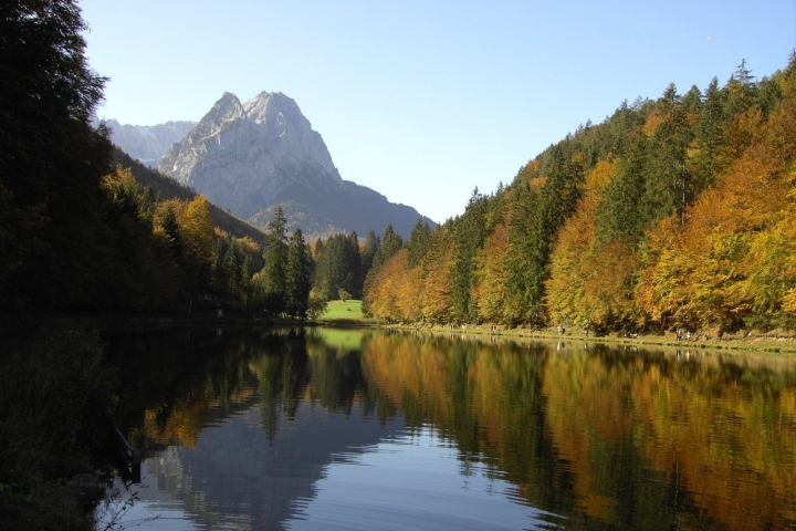 Riessersee herrlicher Badesee oder Rundweg