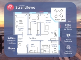 Grundriss | 76 m² Wohnfläche