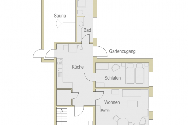 Für die gute Orientierung darf ein Grundriss nicht fehlen