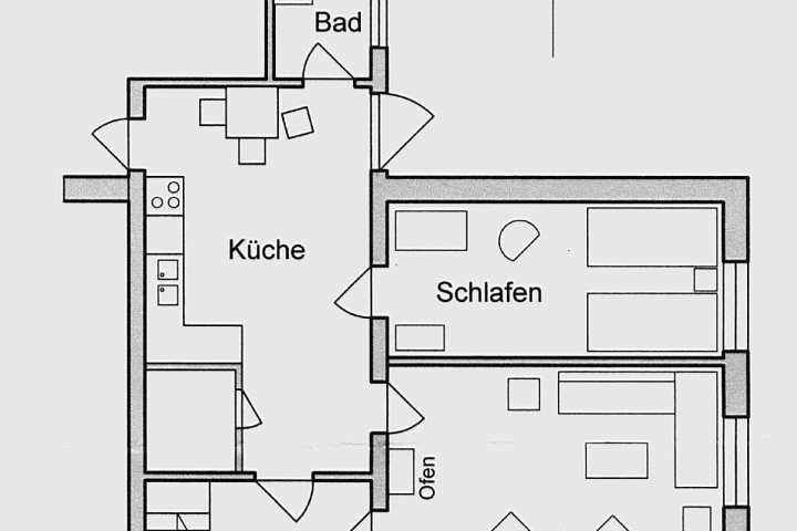 Für die gute Orientierung ist ein Grundriss unumgänglich.