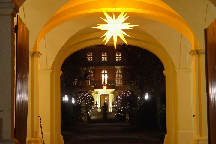 Advent und Weihnachten auf Schloss Rammenau - immer ein Besuch wert.