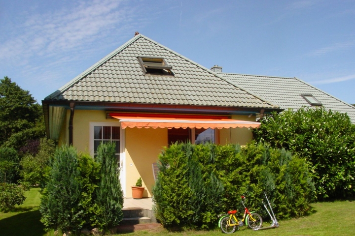 Eingang zur Ferienwohnung mit Terasse
Entrance