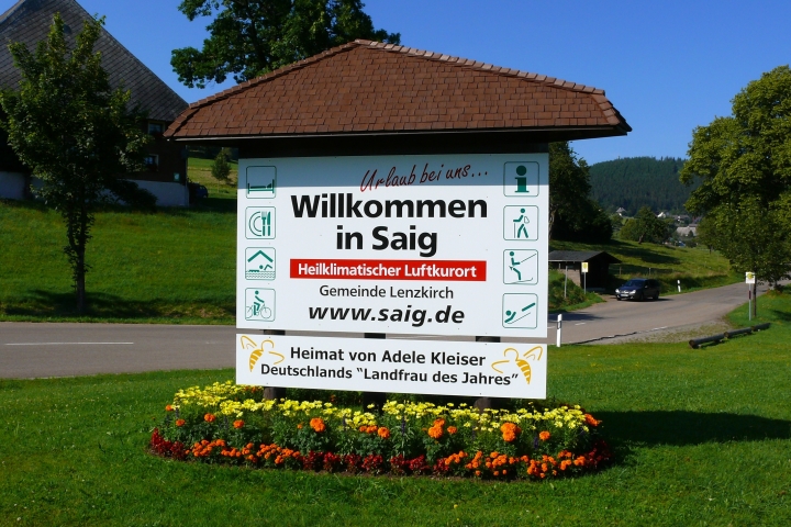 Herzlich willkommen in Saig, dem Heilklimatischen Kurort , 