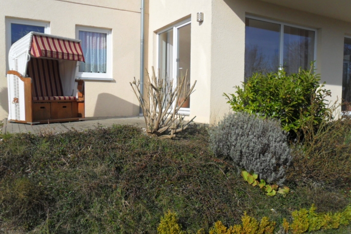 Ferienwohnungen im Haus Zum Strandkorb | Terrasse