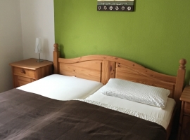 Schlafzimmer 2 mit Doppelbett