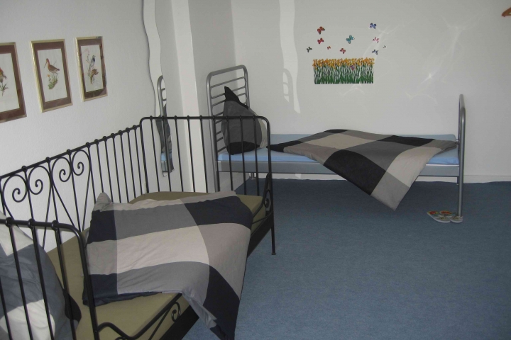 Ein typisches Zimmer.