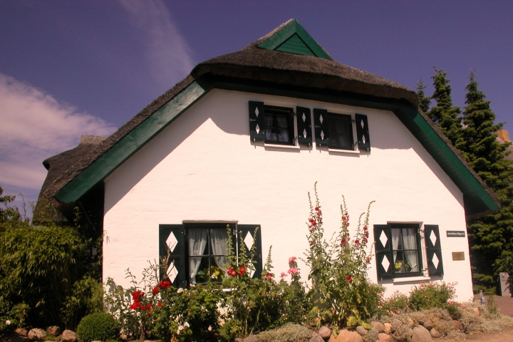 Ferienhaus Boddenstraße 29 | Ferienhaus Kapitänshaus Nr. 29 A Vorderansicht