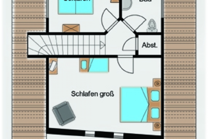 Ferienhaus Kapitänshaus Nr. 29 A Obergeschoß