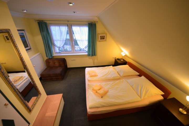 Ferienhaus Kormoran Nr. 29 E Schlafzimmer OG