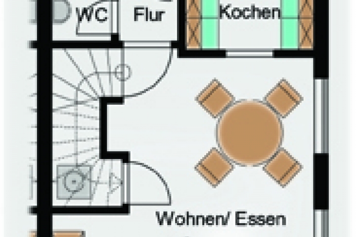Lotsenhaus Plan EG 