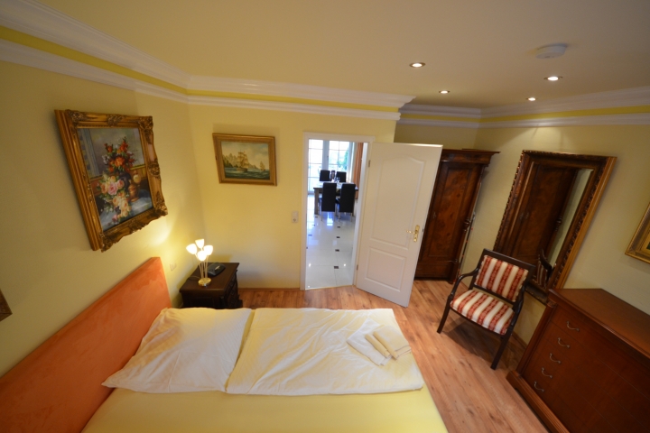 Ferienwohnung Sonnenkliff EG Schlafzimmer