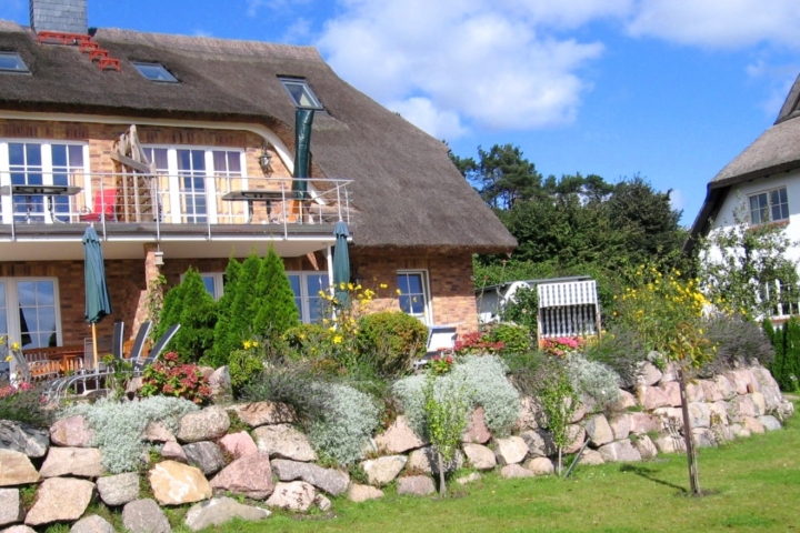 Ferienwohnung Sonnenkliff / Sonnenkamp | Ferienwohnung Sonnenkliff EG mit Terrasse 80m² u. Garten