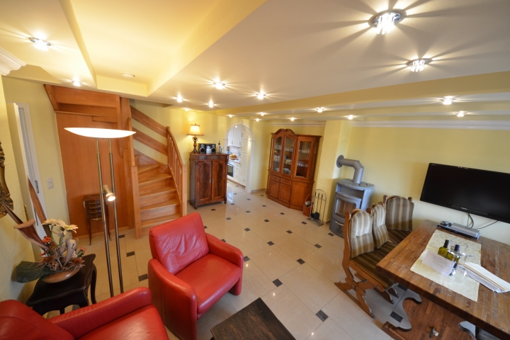 Ferienwohnung Sonnenkamp OG Wohnzimmer