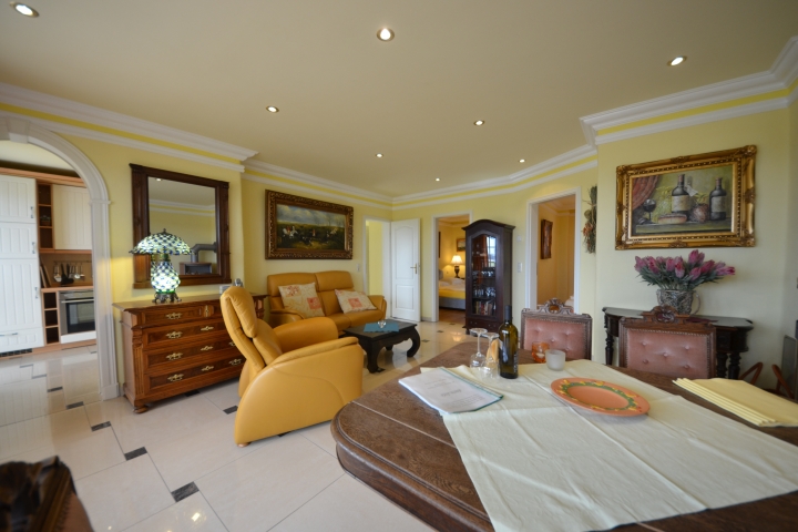 Ferienwohnung Sonnenkamp EG Wohnzimmer