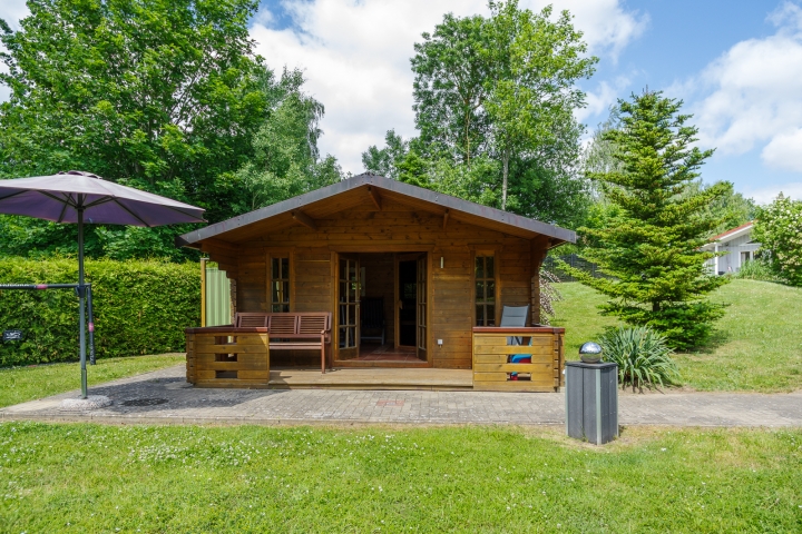 Saunahaus mit Veranda