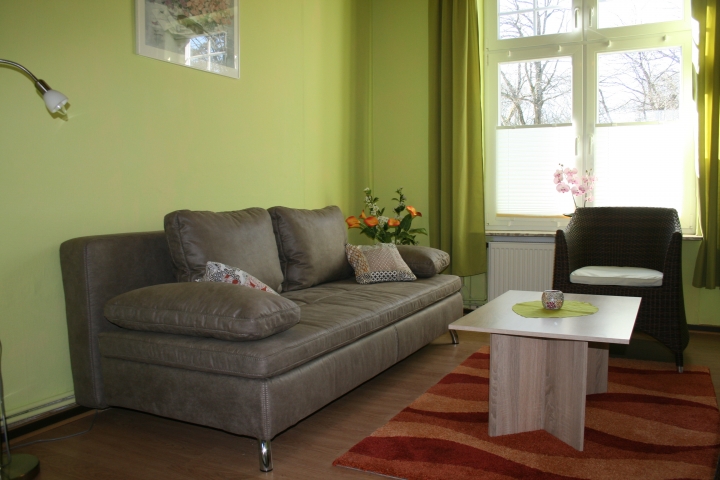Wohnzimmer mit Smart-TV
